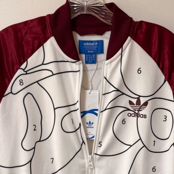 Adidas Rita Ora Womens Track Jacket Paint By Numbers Size S Athleisure Fashion - Picture 4 of 16